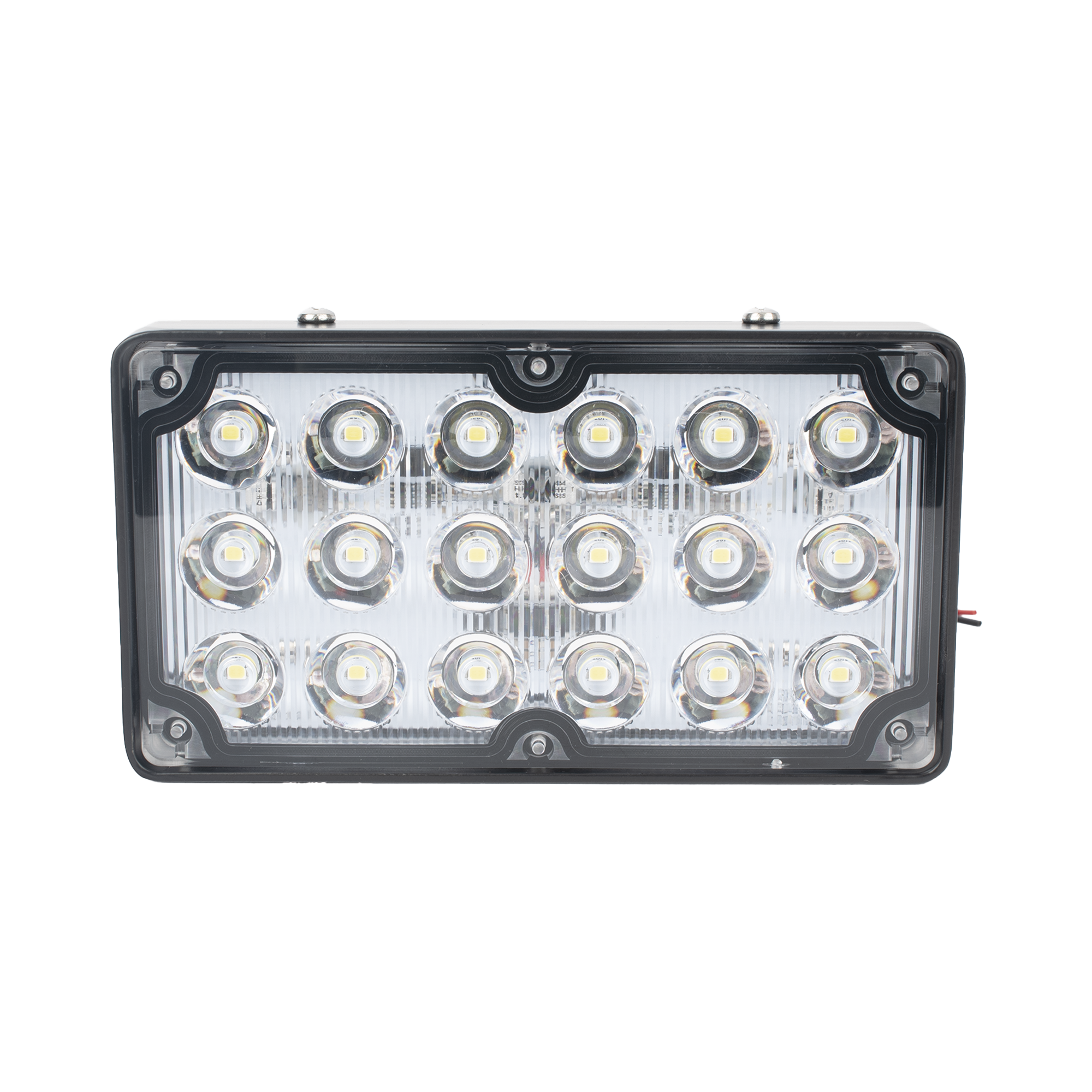 XLTE2315W|Luz de Escena de 6X3", Color Claro, Ideal para Ambulancias y Vehiculos de Trabajo